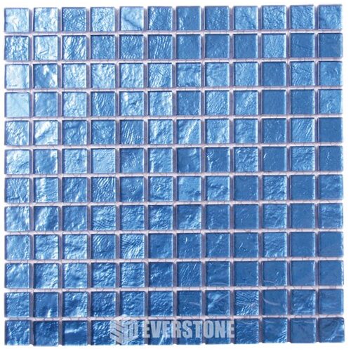 EE0098 Glass Mosaic Blue 25x25mm